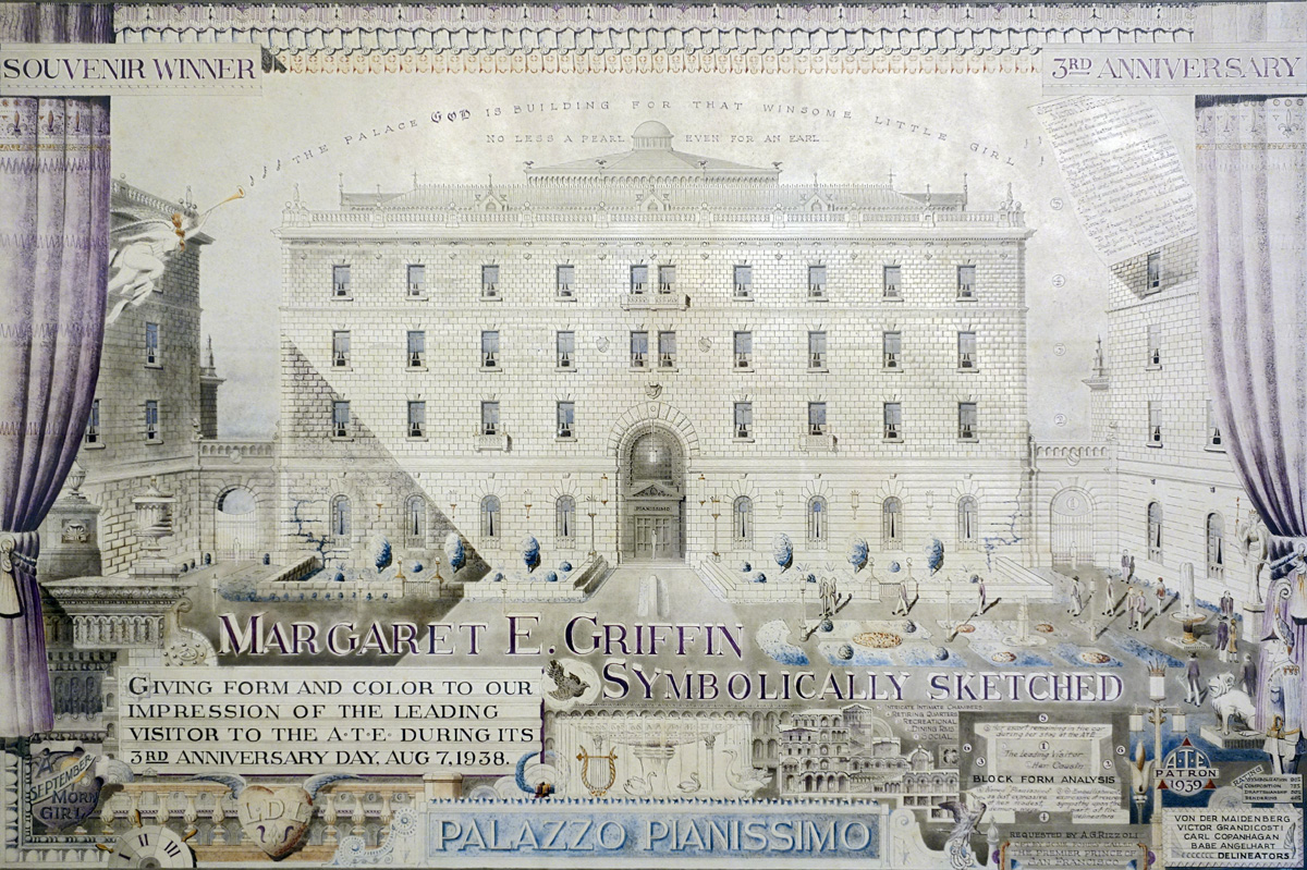 Achiles Rizzoli - Palazzo Pianissimo. 1939