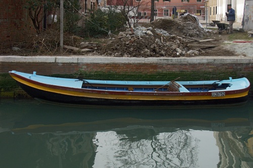 Barque de chantier