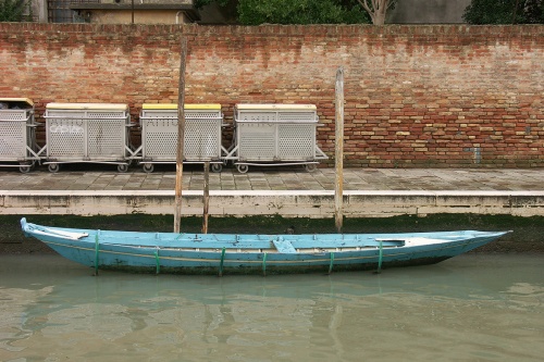 Barque turquoise
