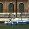 Barque bleu aux Trois Grilles